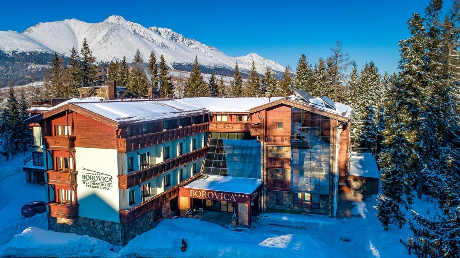Aplend Wellness Hotel Borovica Štrbské Pleso エクステリア 写真